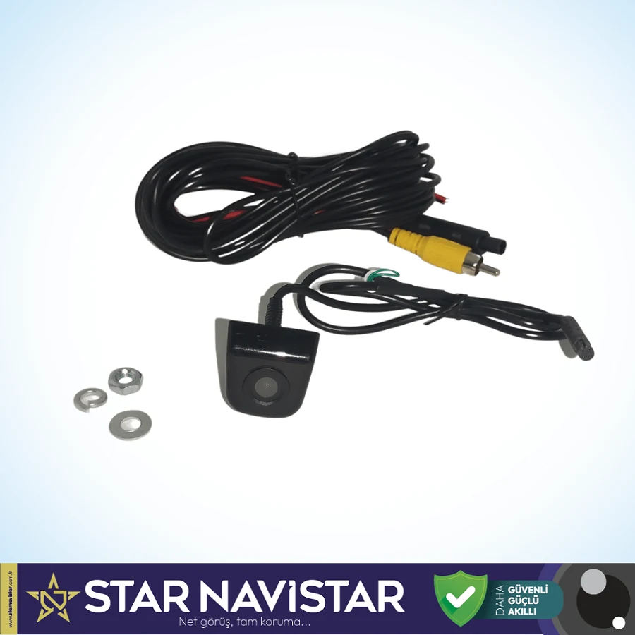 Metal Kasa Piramit 4 Pin Oto Geri Görüş Kamerası
